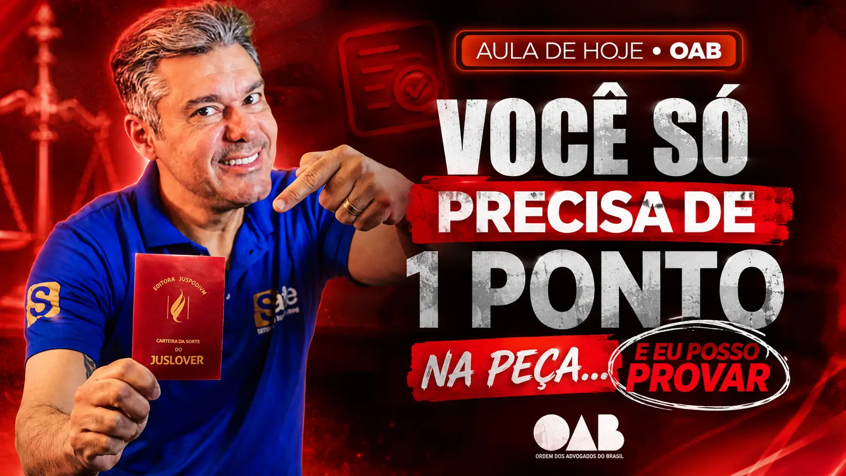 Aula 4: VOCÊ SÓ PRECISA DE 1 PONTO NA PEÇA… E EU POSSO PROVAR!